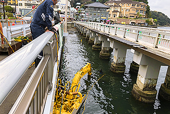 江の島ポンプ場圧送管(一次)改修工事
